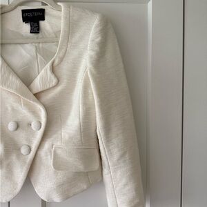 Etcetera Women's Elegant Cream Blazer